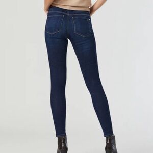 🆕️ Free People High Waist Skinny Jeans. Dark Blue Wash. NWT